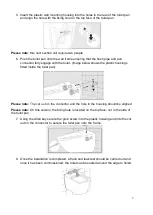 Preview for 7 page of Better Bathrooms BeBa_25857 Verona User Manual