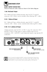 Preview for 7 page of Better Music Builder VM-62U Beta Operating Instructions Manual