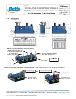 Preview for 5 page of Betts Air Commander AD14PH1ALFS Installation And Maintenance Manual