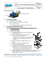 Preview for 6 page of Betts Air Commander AD14PH1ALFS Installation And Maintenance Manual