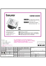 Beurer 800W Series Instructions For Use Manual preview