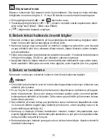 Preview for 75 page of Beurer BY 77 Instructions For Use Manual