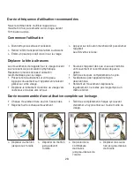 Preview for 28 page of Beurer FCE80 Elle Instructions For Use Manual