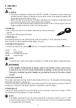 Preview for 6 page of Beurer HD 150 XXL Instructions For Use Manual