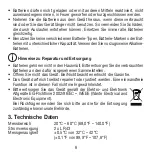 Preview for 6 page of Beurer Janosch JBY 08 Instructions For Use Manual