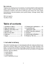 Preview for 3 page of Beurer LA 30 Instructions For Use Manual