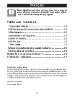 Preview for 22 page of Beurer LA 50 Instructions For Use Manual