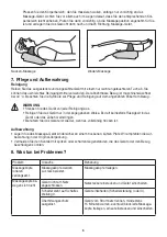 Preview for 6 page of Beurer MG 130 Instructions For Use Manual