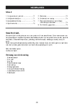 Preview for 69 page of Beurer MP 55 Instructions For Use Manual