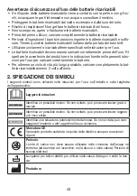 Preview for 43 page of Beurer MP 59 Instructions For Use Manual