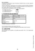 Preview for 85 page of Beurer MP 59 Instructions For Use Manual