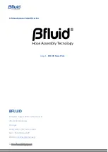 Preview for 6 page of BFluid CUT225 Manual