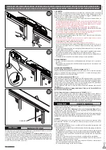 Preview for 54 page of BFT VISTA SL Installation And User Manual