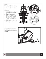 Preview for 21 page of BH FITNESS S5RiB Owner'S Manual