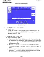 Preview for 25 page of BH FITNESS X3 ELLIPTICAL Owner'S Manual