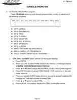 Preview for 26 page of BH FITNESS X3 ELLIPTICAL Owner'S Manual