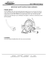 Preview for 5 page of BH FITNESS X4 ELLIPTICAL Owner'S Manual