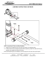 Preview for 11 page of BH FITNESS X4 ELLIPTICAL Owner'S Manual