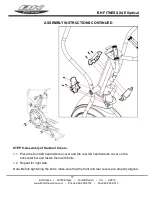 Preview for 18 page of BH FITNESS X4 ELLIPTICAL Owner'S Manual