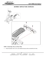 Preview for 23 page of BH FITNESS X4 ELLIPTICAL Owner'S Manual