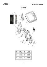 Preview for 21 page of BH Hipower LK H720BM Instructions For Assembly And Use