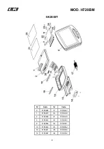 Preview for 22 page of BH Hipower LK H720BM Instructions For Assembly And Use