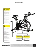 Preview for 3 page of BH BLADEZ ECHELON GS Owner'S Manual