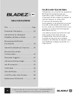 Preview for 22 page of BH BLADEZ ECHELON GS Owner'S Manual