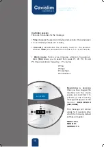 Preview for 10 page of BH Cavislim YS35 User Manual