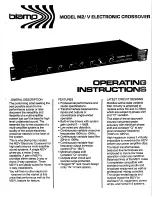 Preview for 3 page of Biamp M2/V Operation Manual