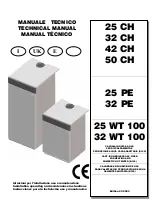 Preview for 1 page of Biasi 25 CH Installation, Operating And Maintenance Instructions