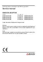 Biasi 47-583-46 Service Manual preview