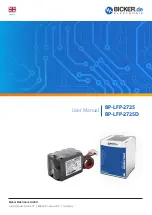 Bicker Elektronik BP-LFP-2725 User Manual preview