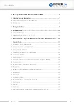 Preview for 6 page of Bicker Elektronik UPSI-2412DP Series User Manual