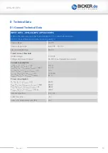 Preview for 10 page of Bicker Elektronik UPSI-2412DP Series User Manual