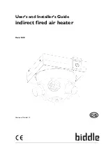 Preview for 1 page of Biddle NOZ 25 Series User And Installer Manual