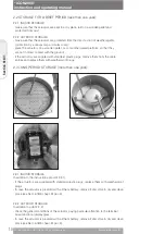 Preview for 10 page of BIFFI ICON 2000 Instruction Handbook Manual