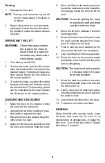 Preview for 11 page of Big Lift Big Joe M22 Operator'S Manual