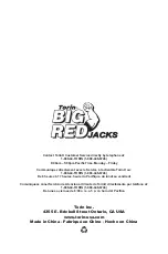 Preview for 46 page of BIG RED JACKS T90203 Owner'S Manual