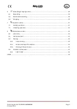 Preview for 3 page of Bike-Lift CFL-500 Maintenance Manual