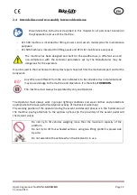 Preview for 12 page of Bike-Lift CFL-500 Maintenance Manual