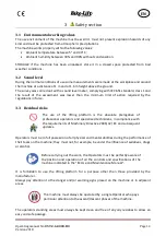 Preview for 14 page of Bike-Lift CFL-500 Maintenance Manual