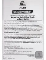 Preview for 15 page of bikemate EC-RLC-01 Instruction Manual