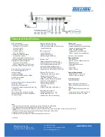 Preview for 2 page of Billion BiPAC 5400W Features & Specifications