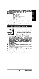 Preview for 9 page of Binatone MGR-3002 Instruction Manual