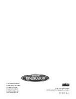 Preview for 32 page of Bindicator VRF II Series Installation & Operation Manual