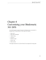 Preview for 43 page of BINDOMATIC 301 DFS Operator'S Manual