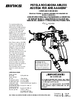 Preview for 13 page of Binks AA4400M Instructions Manual