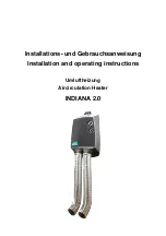 Bio Green INDIANA 2.0 Installation And Operating Instructions Manual preview