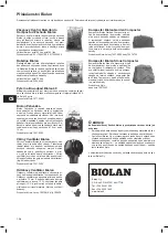 Preview for 24 page of BIOLAN 70570360 Instructions For Installation, Use And Maintenance Manual